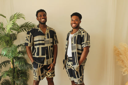 Gani Shirt and Shorts Men's Set