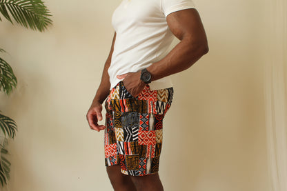 Geedi Ankara Shorts