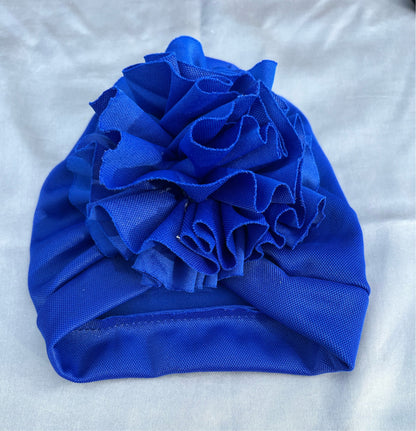 Scrunch Flower Baby Turban