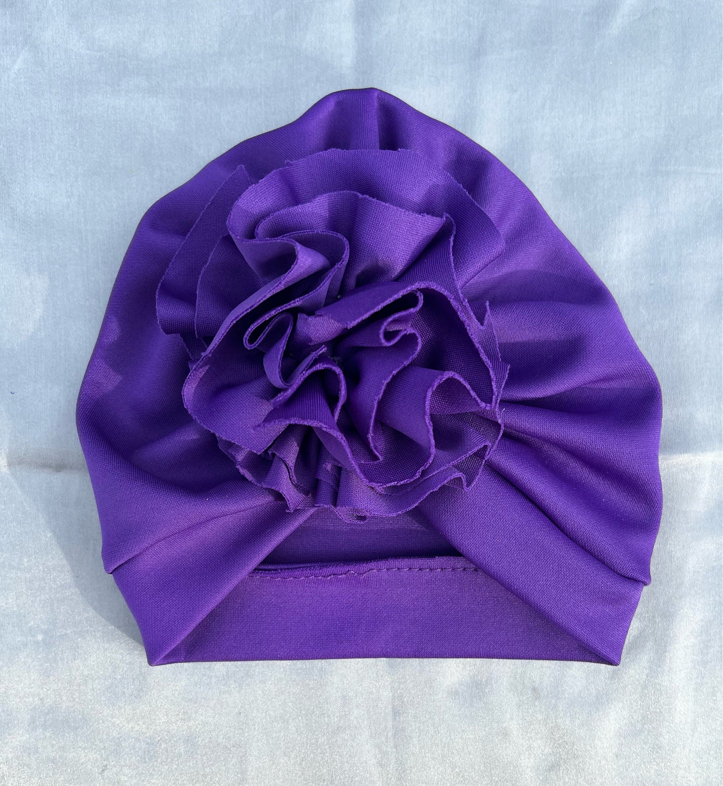 Scrunch Flower Baby Turban