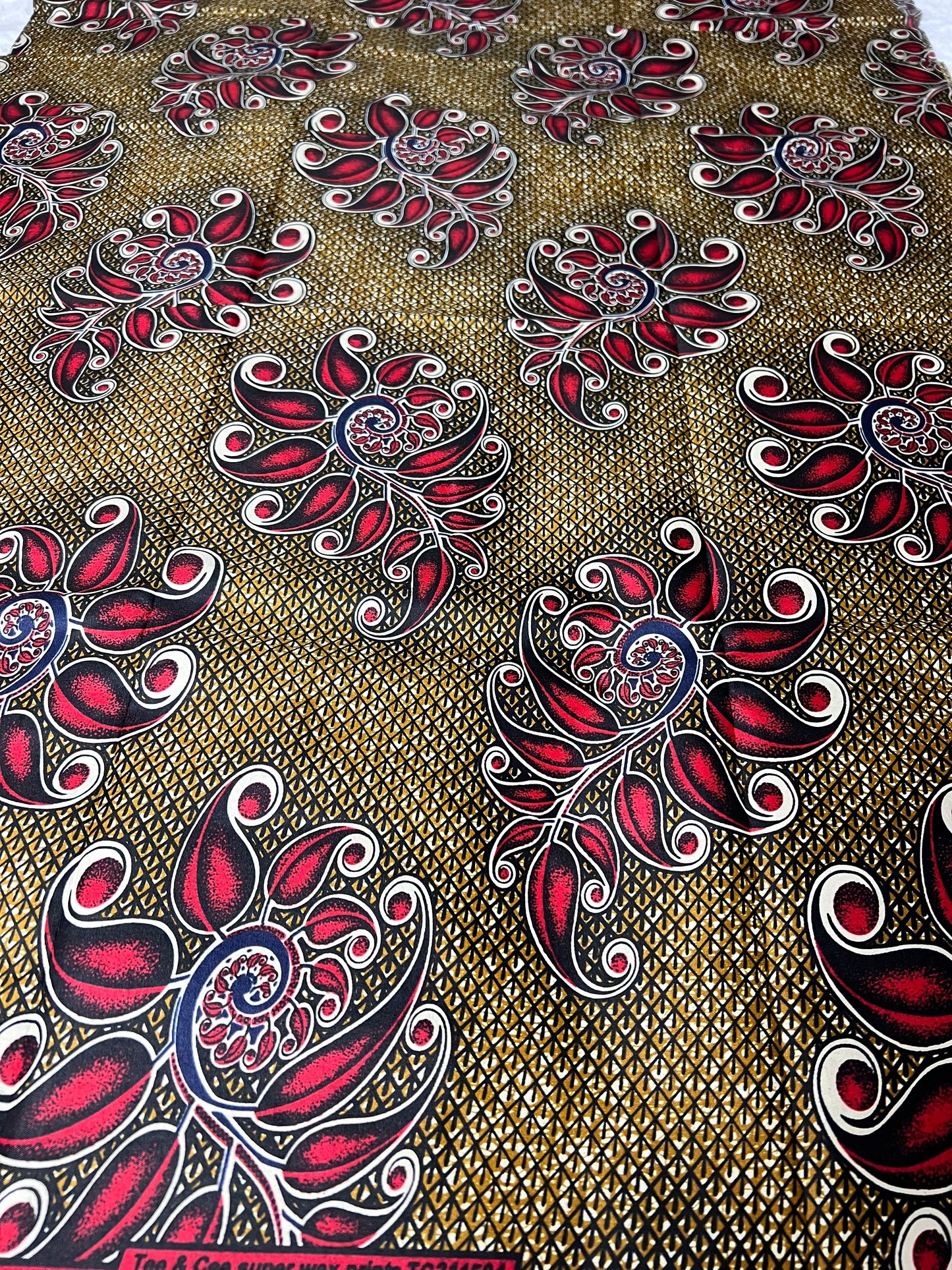 Hypnotic Red Ankara