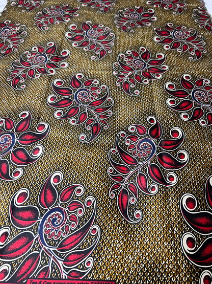 Hypnotic Red Ankara